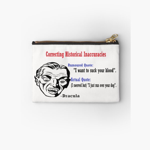 Item preview, Dracula ran over your dog designed and sold by PillowPuns.