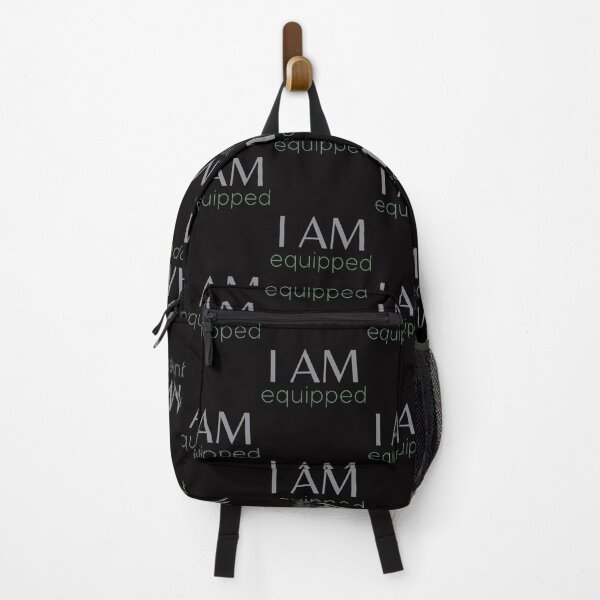 Item preview, I AM Equipped Motivational Inspirational Christian Statement designed and sold by DandelionSeeds.