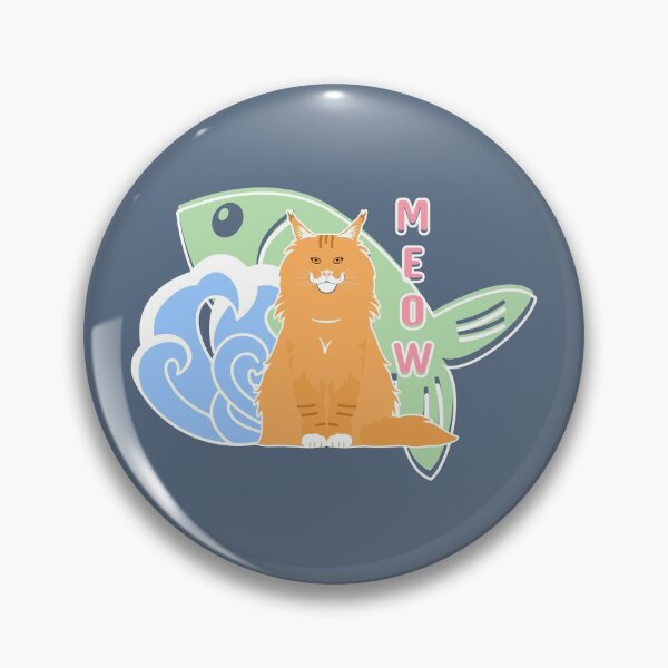 Item preview, Maine Coon Meow designed and sold by lulululupaint.