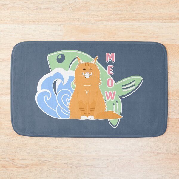 Item preview, Maine Coon Meow designed and sold by lulululupaint.