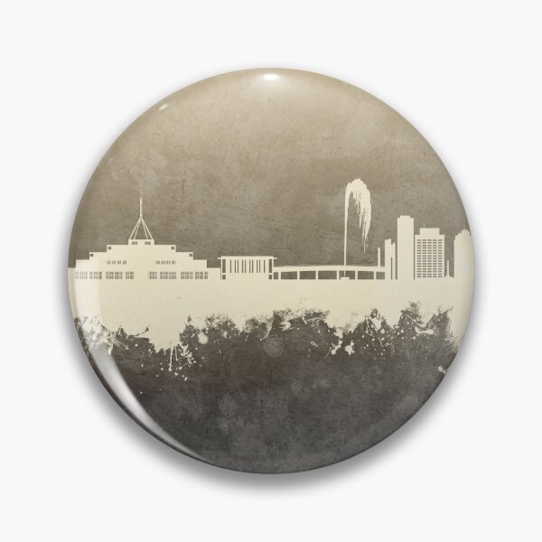 Item preview, Canberra Australia Skyline designed and sold by ArtPrints.