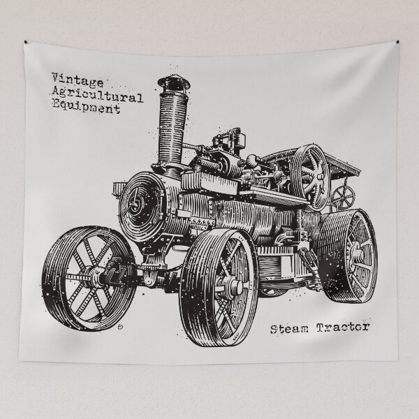 Item preview, Grunge steam tractor designed and sold by StefanAlfonso.