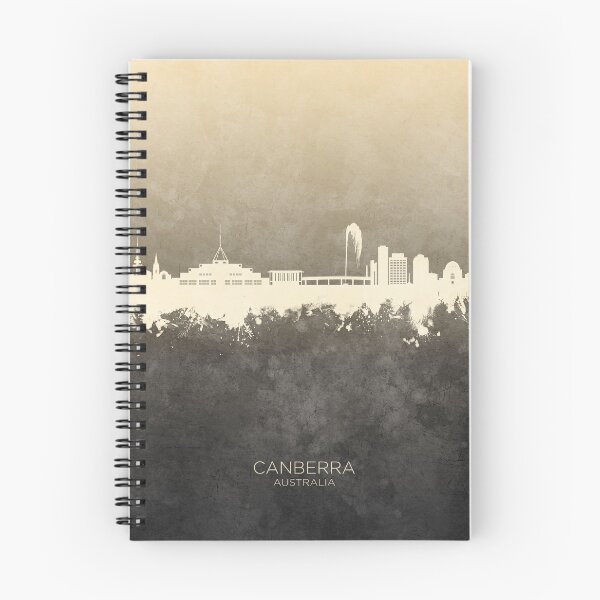 Item preview, Canberra Australia Skyline designed and sold by ArtPrints.