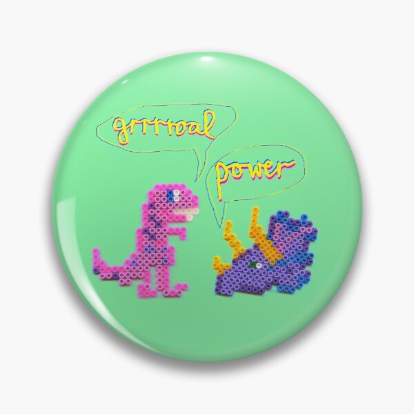 Item preview, grrrroal power! jurassic girl power designed and sold by HeyK.