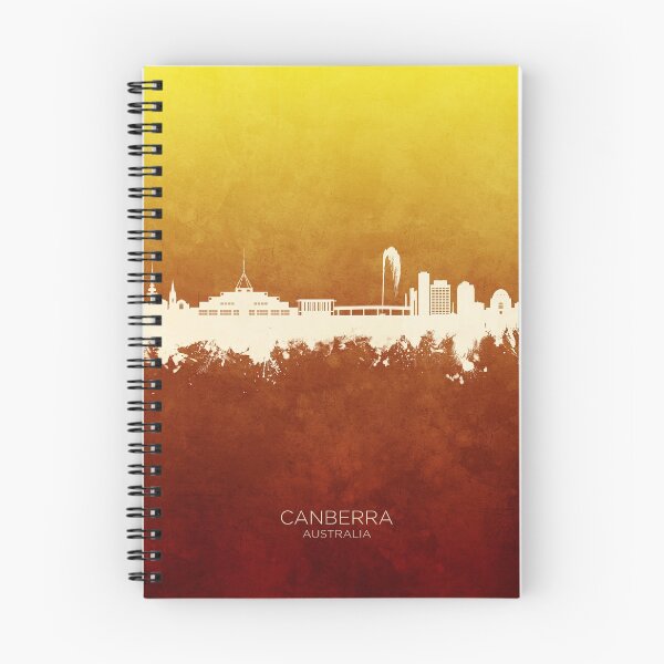 Item preview, Canberra Australia Skyline designed and sold by ArtPrints.
