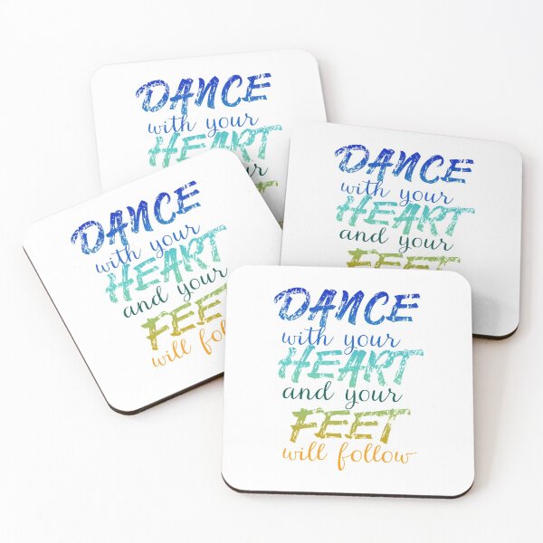 Item preview, Dance with your heart and your feet will follow. Tap Dance design. The best fun gift for any dancer! tap dance art, #tapdanceart, tap fam designed and sold by TAP-DANCE-ART.