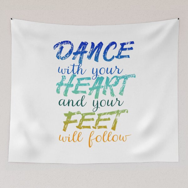 Item preview, Dance with your heart and your feet will follow. Tap Dance design. The best fun gift for any dancer! tap dance art, #tapdanceart, tap fam designed and sold by TAP-DANCE-ART.