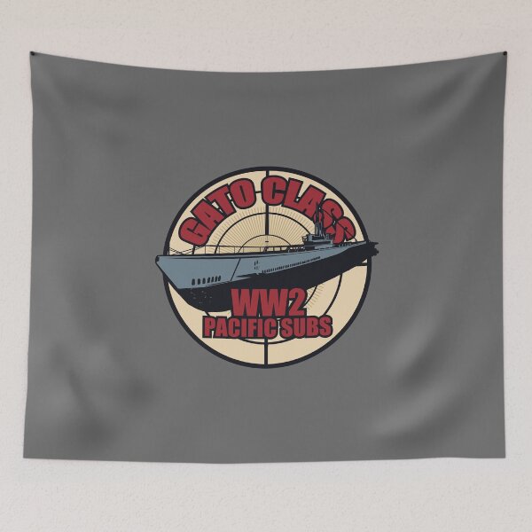 Item preview, WW2 Gato Class Submarine Patch designed and sold by StrongVlad.