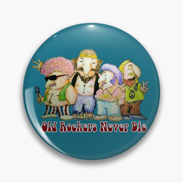 Item preview, Old Rockers Never Die designed and sold by Mark  Wilesmith.