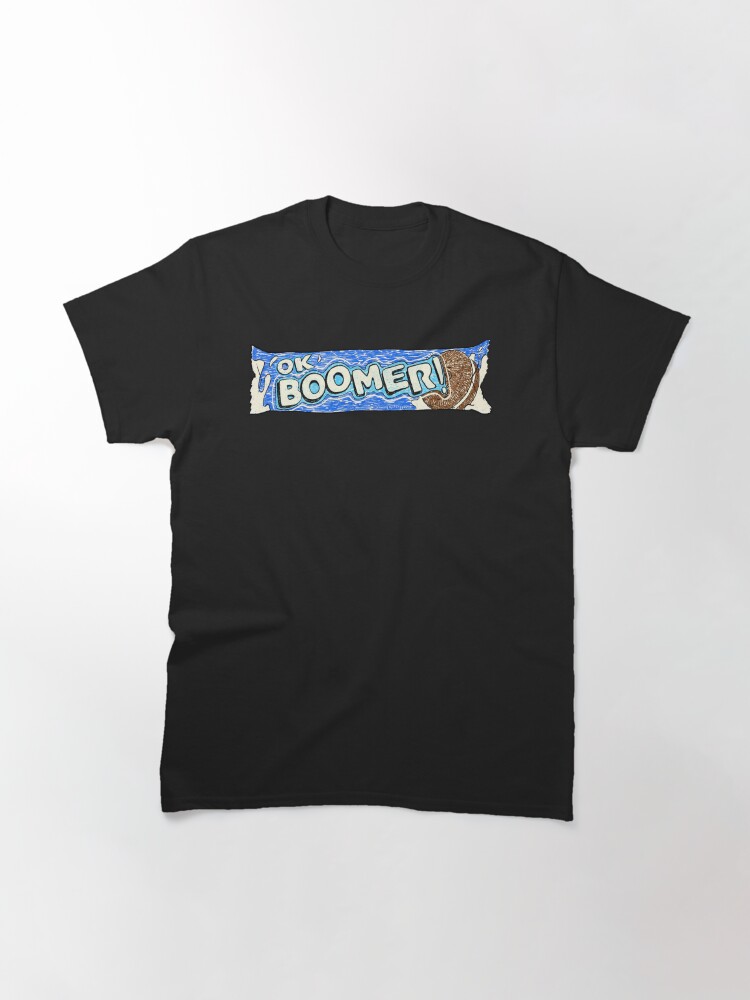 Alternate view of OK Boomer (Black) Classic T-Shirt