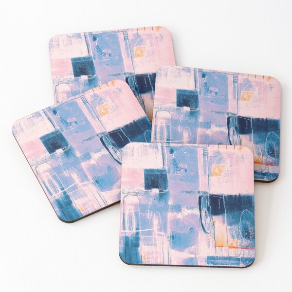 Item preview, Modern Pink Geometrical Painting designed and sold by Leywald.