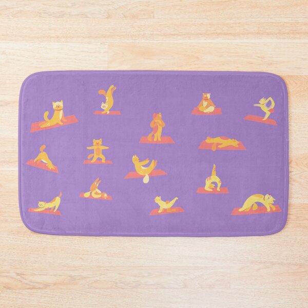 Item preview, Yoga cat designed and sold by stuff-n-stuff.