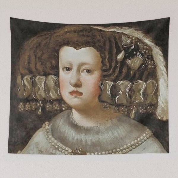 Item preview, Retrato de la Reina Mariana de Austria by Diego Velázquez designed and sold by Vintage Designs +.