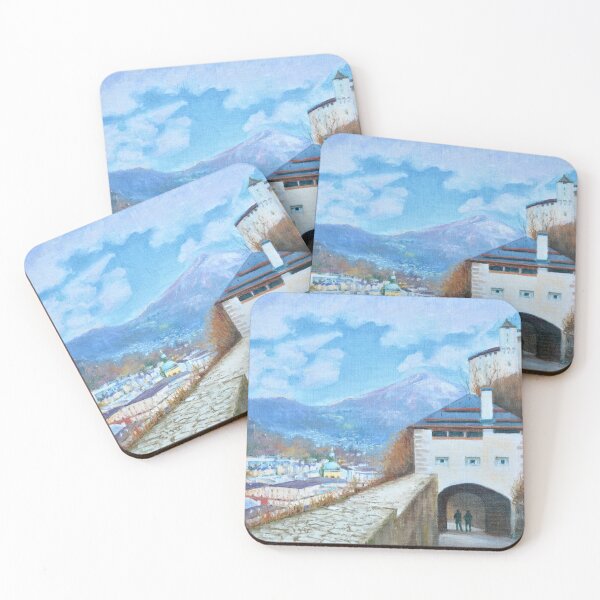 Item preview, Hohensalzburg Fortress Gate, Salzburg, Austria designed and sold by Dai Wynn Fine Art.
