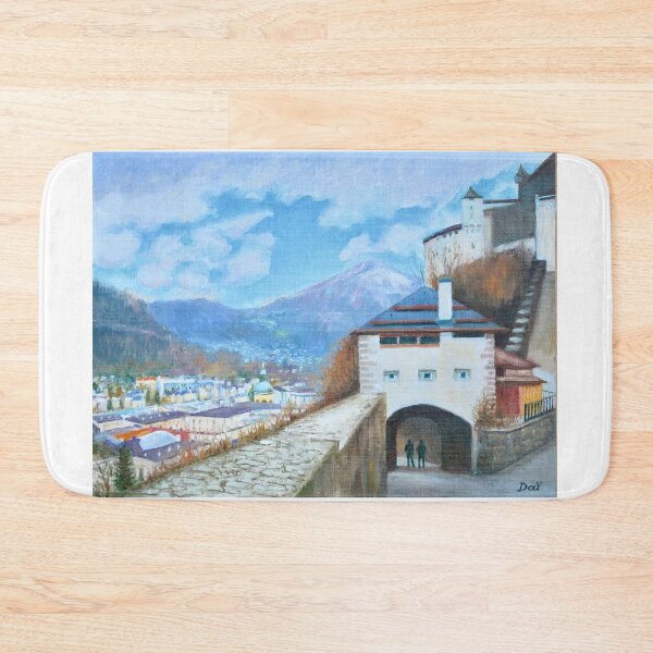 Item preview, Hohensalzburg Fortress Gate, Salzburg, Austria designed and sold by Dai Wynn Fine Art.