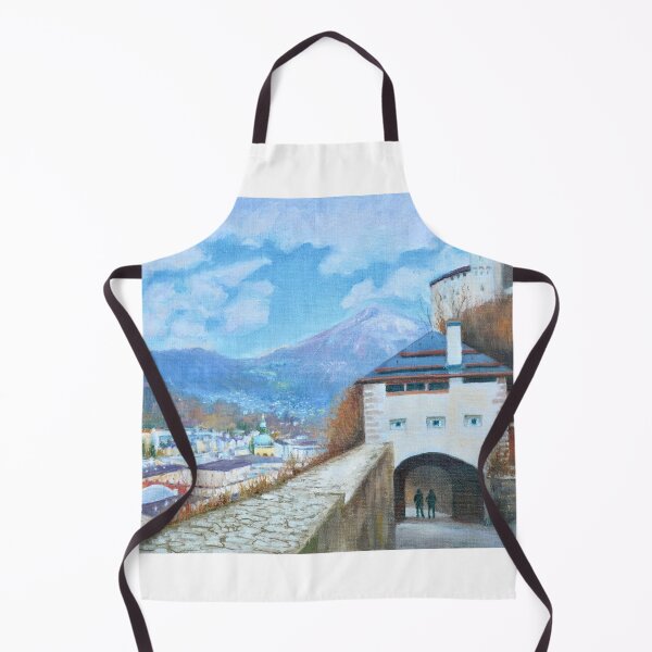 Item preview, Hohensalzburg Fortress Gate, Salzburg, Austria designed and sold by Dai Wynn Fine Art.