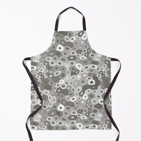 Item preview, Shades of gray hexagon geometric pattern designed and sold by natalyon.