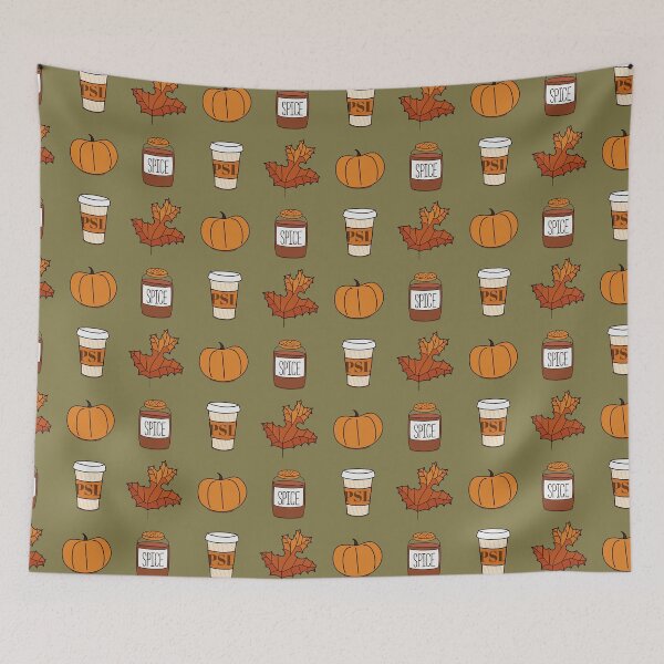 Item preview, In Pumpkin Spice we trust designed and sold by Doodles by Stephanie.