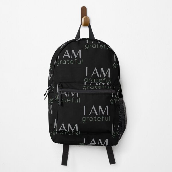 Item preview, I AM Grateful Motivational Inspirational Christian Statement designed and sold by DandelionSeeds.