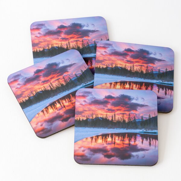 Item preview, Sunrise Clouds Reflecting in Bow River, Aberta, Canada designed and sold by Tom  Mackie.