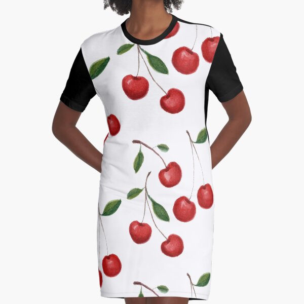 I Cherries You Graphic T-Shirt Dress