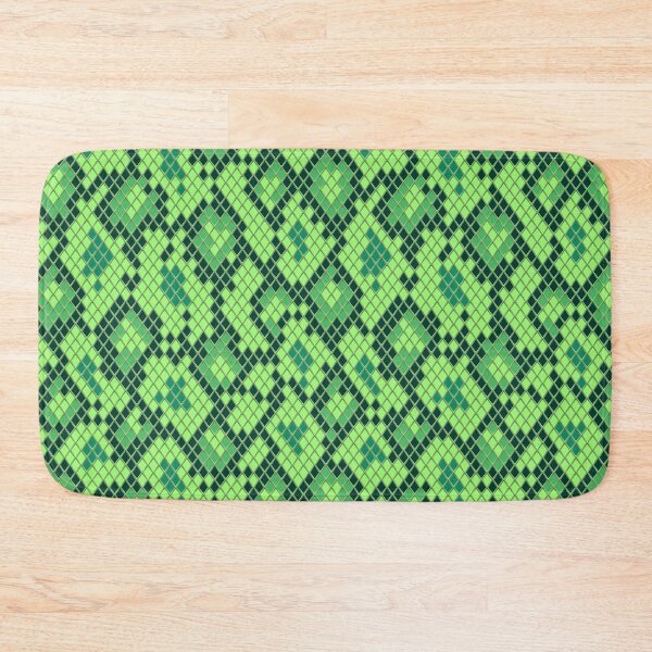 Item preview, Green snake skin pattern designed and sold by natalyon.