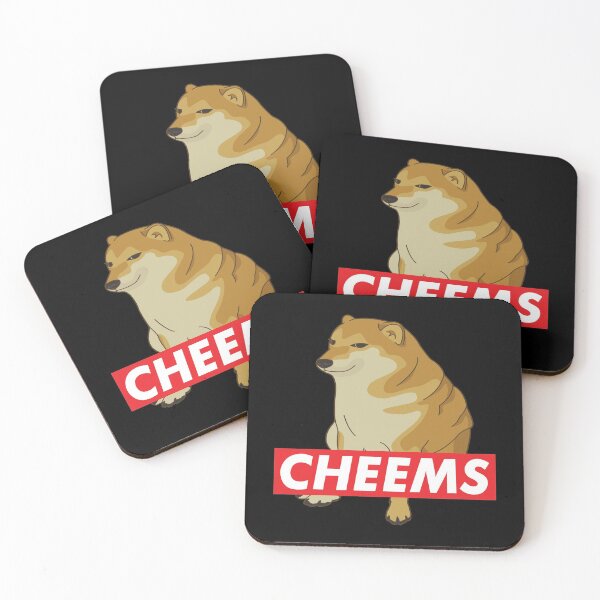 Item preview, Cheems RED Label  designed and sold by Rzera-.
