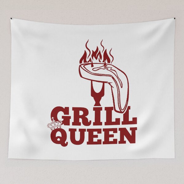 Item preview, Grill Queen; BBQ; designed and sold by StickerApe.