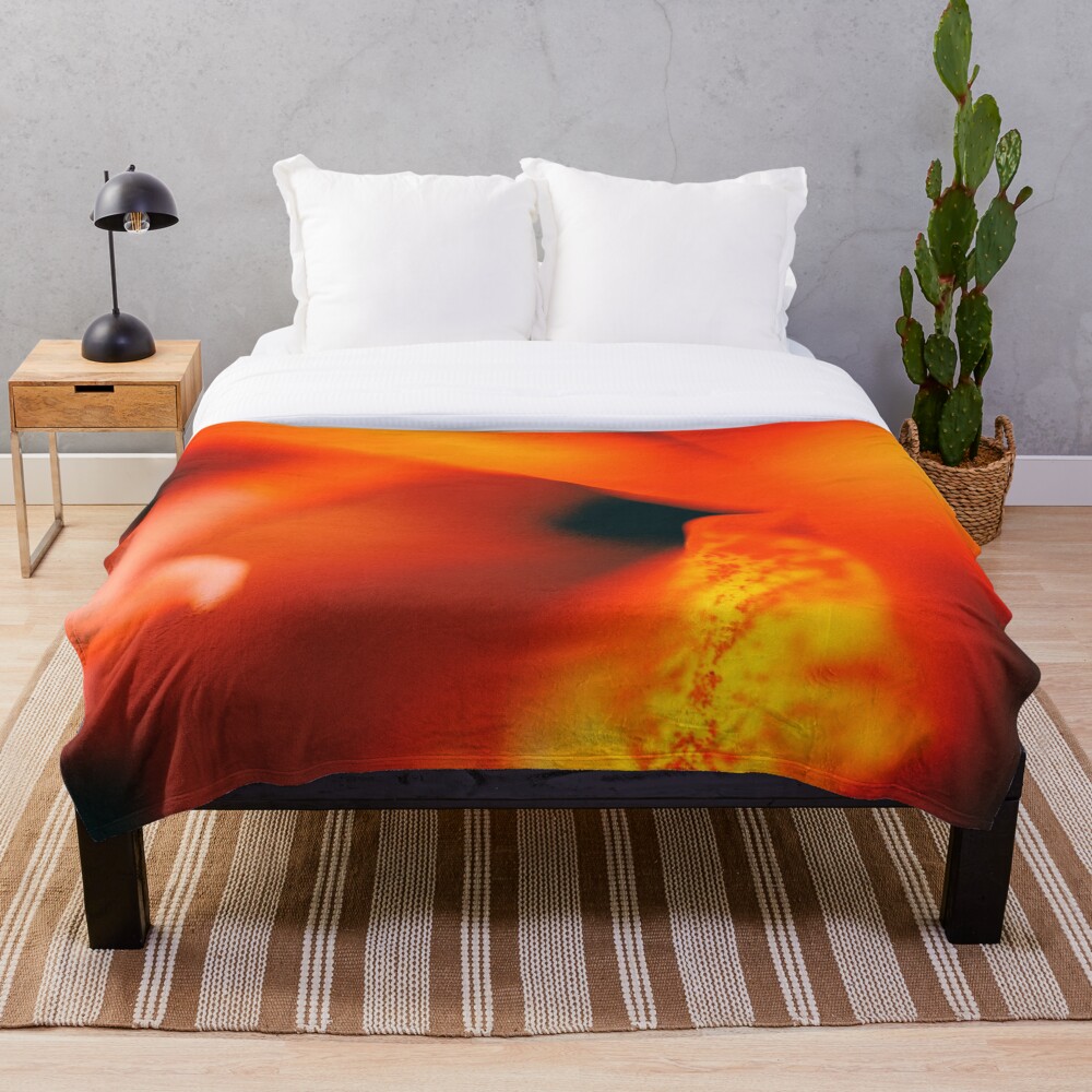 Flower Mystical Throw Blanket