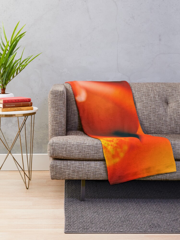Alternate view of Flower Mystical Throw Blanket
