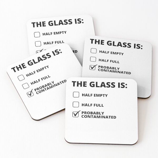 Item preview, Quiz test contaminated glass designed and sold by crikz.