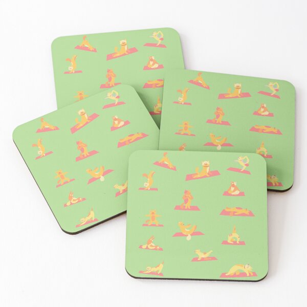 Item preview, Yoga cat designed and sold by stuff-n-stuff.