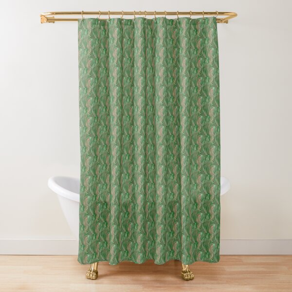 Garden greenery Shower Curtain