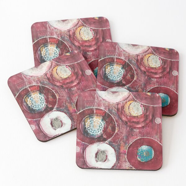 Item preview, Colliding emotions - red designed and sold by mindfulmimi.