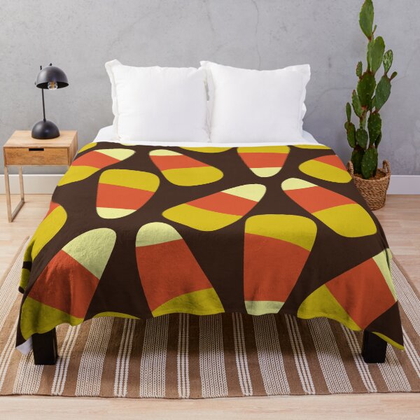 Item preview, Candy Corn Halloween Pattern designed and sold by tenderlyco.