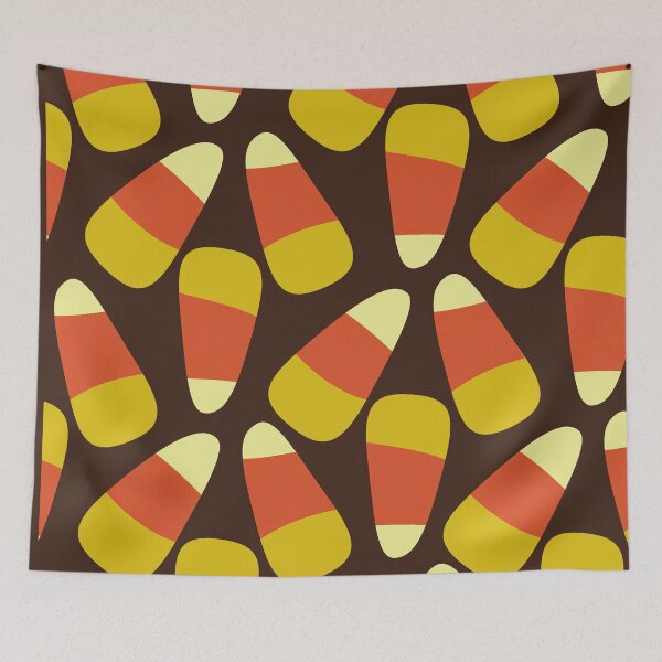 Item preview, Candy Corn Halloween Pattern designed and sold by tenderlyco.