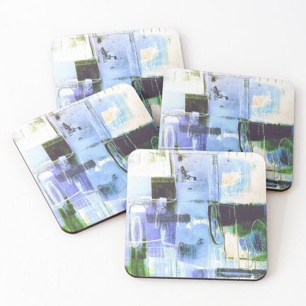 Item preview, Modern Blue Geometrical Painting designed and sold by Leywald.