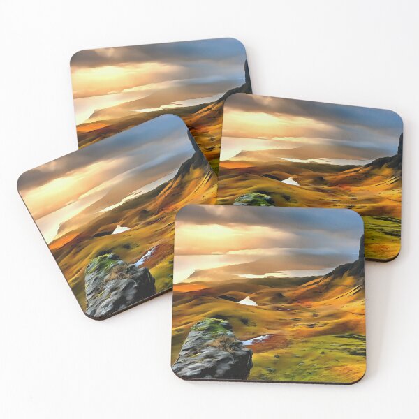 Item preview, Old Man of storr (Painting) designed and sold by cmphotographs.