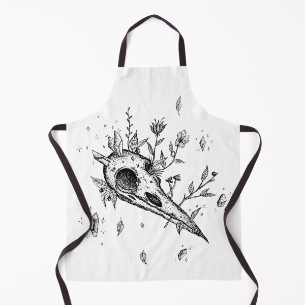 Item preview, Crow Skull, dotwork tattoo, crow skull design designed and sold by VasilisLam.