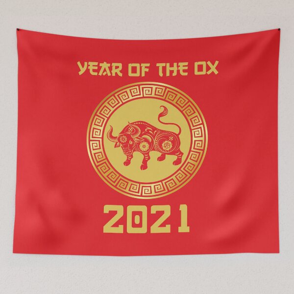Item preview, Chinese New Year Of The Ox 2021 designed and sold by playloud.