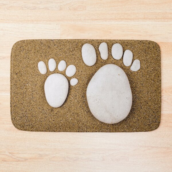 Item preview, Footprints in the sand designed and sold by HeffDesigns.
