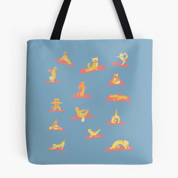 Item preview, Yoga cat designed and sold by stuff-n-stuff.