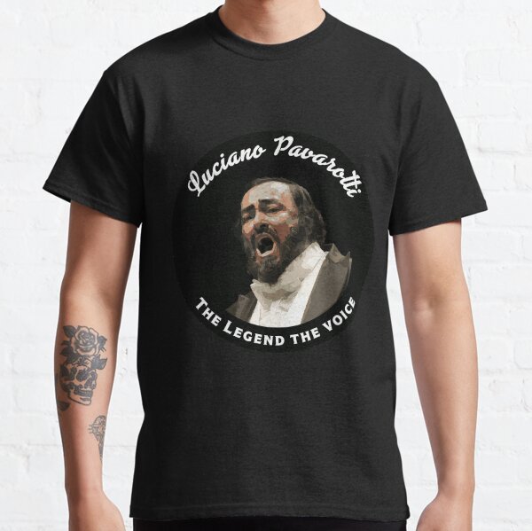 Luciano Pavarotti tshirt - Italian Opera Gifts - Classic Opera - Nessun Dorma Classic T-Shirt
