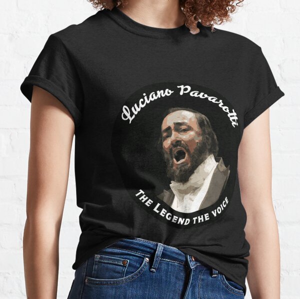 Luciano Pavarotti tshirt - Italian Opera Gifts - Classic Opera - Nessun Dorma Classic T-Shirt