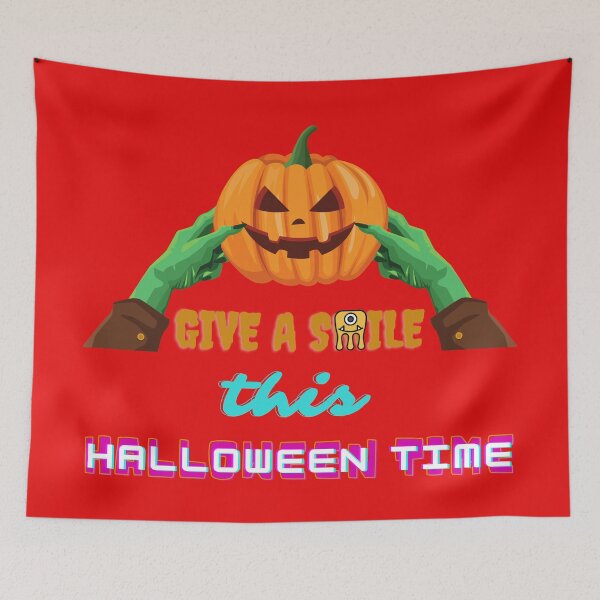 Item preview, GIVE A SMILE THIS HALLOWEEN TIME designed and sold by OMdesign10.
