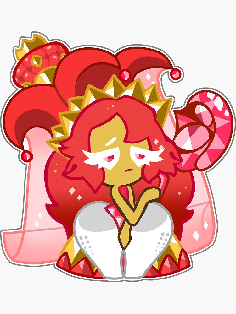 Moonlight Cookie Fan Costume Royal Charisma Sticker