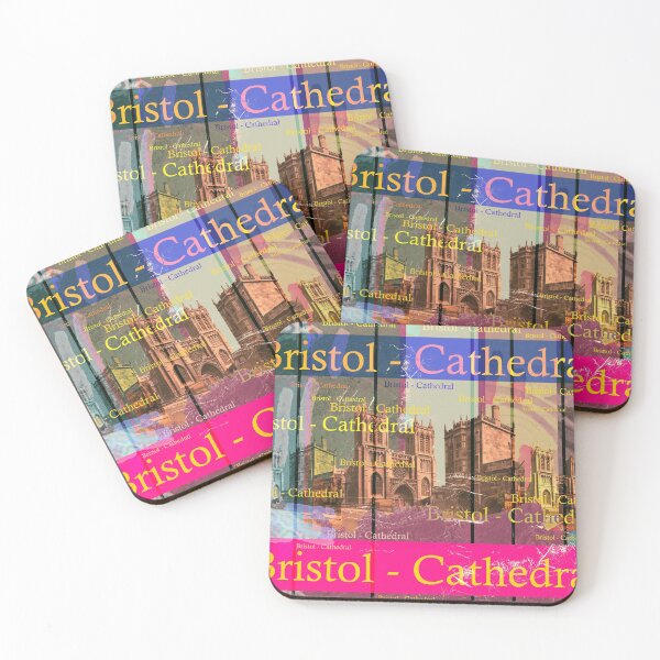 Item preview, Bristol Cathedral is a popular landmark in England, collage designed and sold by Mauswohn.