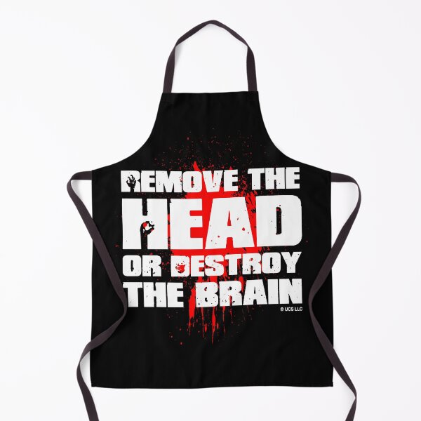 Item preview, REMOVE THE HEAD OR DESTROY THE BRAIN - SHAUN OF THE DEAD designed and sold by w1ckerman.