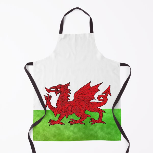 Item preview, Welsh Flag - Geometric designed and sold by Jonrjones.