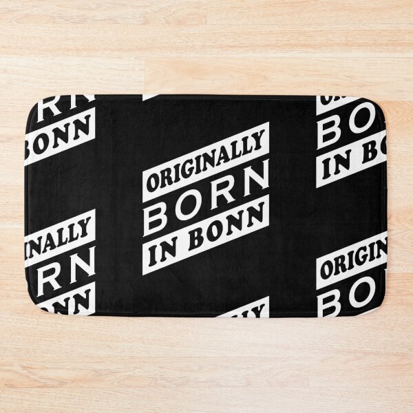 Item preview, Bonn Bonner City NRW Skyline Germany UN Basketball City Map designed and sold by Mark Sukra.